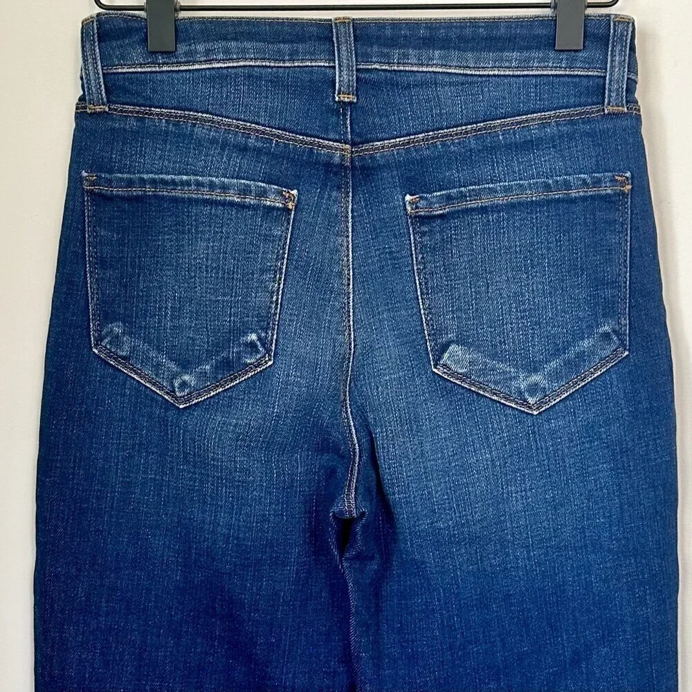 NEW L'AGENCE Oriana High Rise Straight Jean in Nova - Size 25